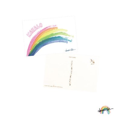 【Lauren Roth】ポストカード Rainbow Mahalo