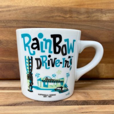 【Mookie Sato x Rainbow Drive In】Rainbow DRIVE-IN by Mookie Sato 
TIKI マグカップ