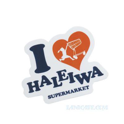 <img class='new_mark_img1' src='https://img.shop-pro.jp/img/new/icons14.gif' style='border:none;display:inline;margin:0px;padding:0px;width:auto;' />【Haleiwa Super Market】ステッカー・I LOVE HALEIWA★