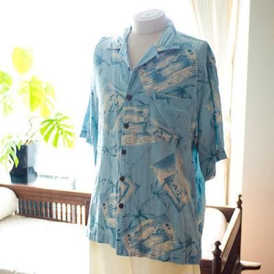 Vintage Aloha Shirt/  Bermuda Bay饤ȥ졼M