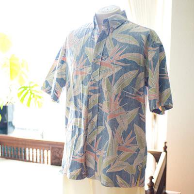 Vintage Aloha Shirt/ KAHALAͥӡߥ M