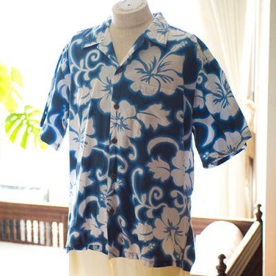 Vintage Aloha Shirt/ Howre ͥӡ L