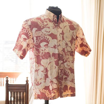 Vintage Aloha Shirt/KAHAKA HAWAII ISLANDSåɣM