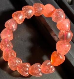 限定数時間奇跡引き♪超レア♡いちご型ロイヤルストロベリークォーツ