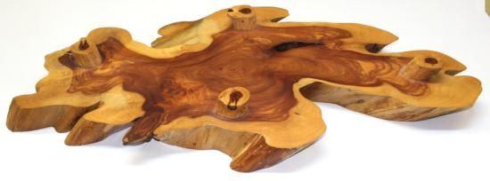 カイズカイブキ　置物台　7点セット カイヅカの花台 約86×44×8cm - 木材・木工素材の通信販売 / DIY