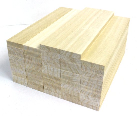 桐矧ぎ板端材 52枚1組 - 木材・木工素材の通信販売 / DIY銘木ショップ