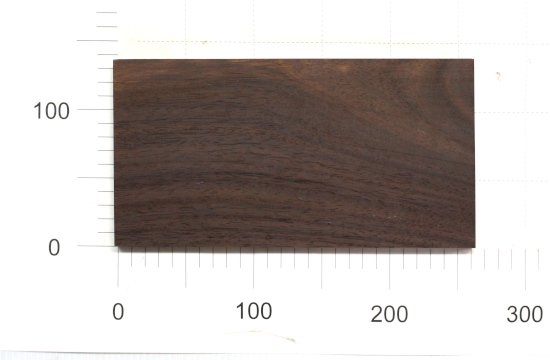 ローズウッドの端材 約13.5㎝×26×1.5㎝ - 木材・木工素材の通信販売 