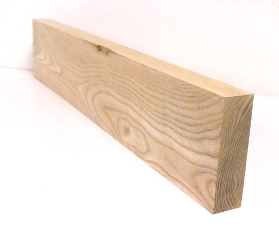 ホワイトアッシュの端材 13.5×71.2×4㎝ - 木材・木工素材の通信販売 