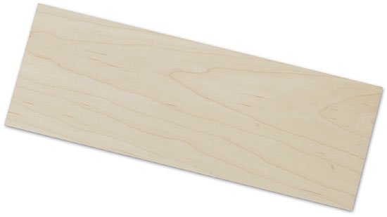 【即購入お断り】【薄板5mm】ハードメープル(42)　木材