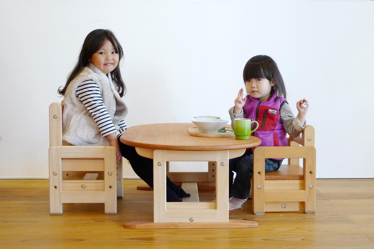 幅90/奥行き60/高さ33～51(cm)高さ調節｜木製ローテーブル｜カラー