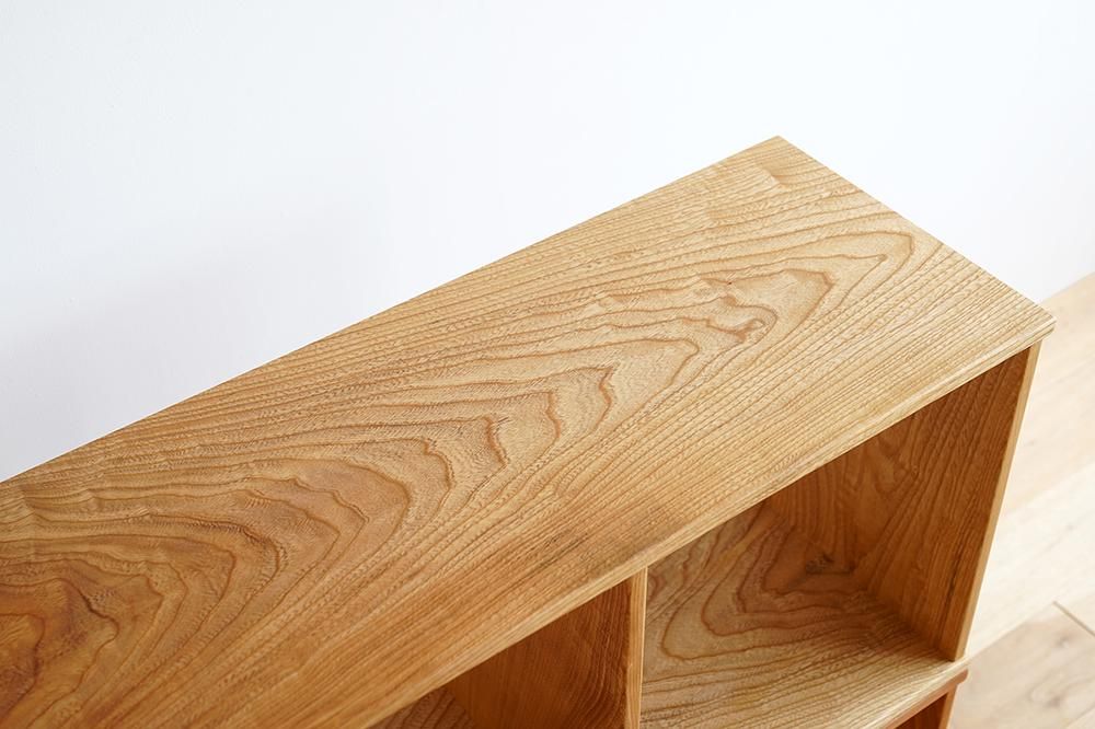 2段ボックス［センノキ］｜木製カラーボックス｜ヒノキクラフト