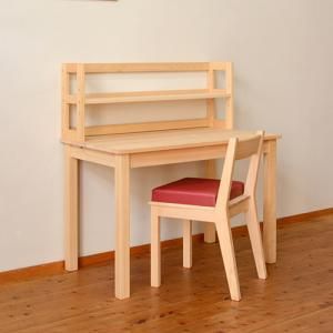 ヒノキクラフト学習机 学習机｜preデスク｜シンプルでスマートな入門セット｜ヒノキ