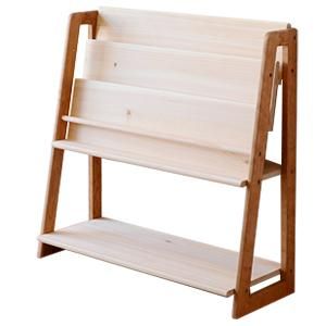 ひのきのえほんだな［さくら］｜絵本棚｜ひのき無垢家具｜ヒノキ