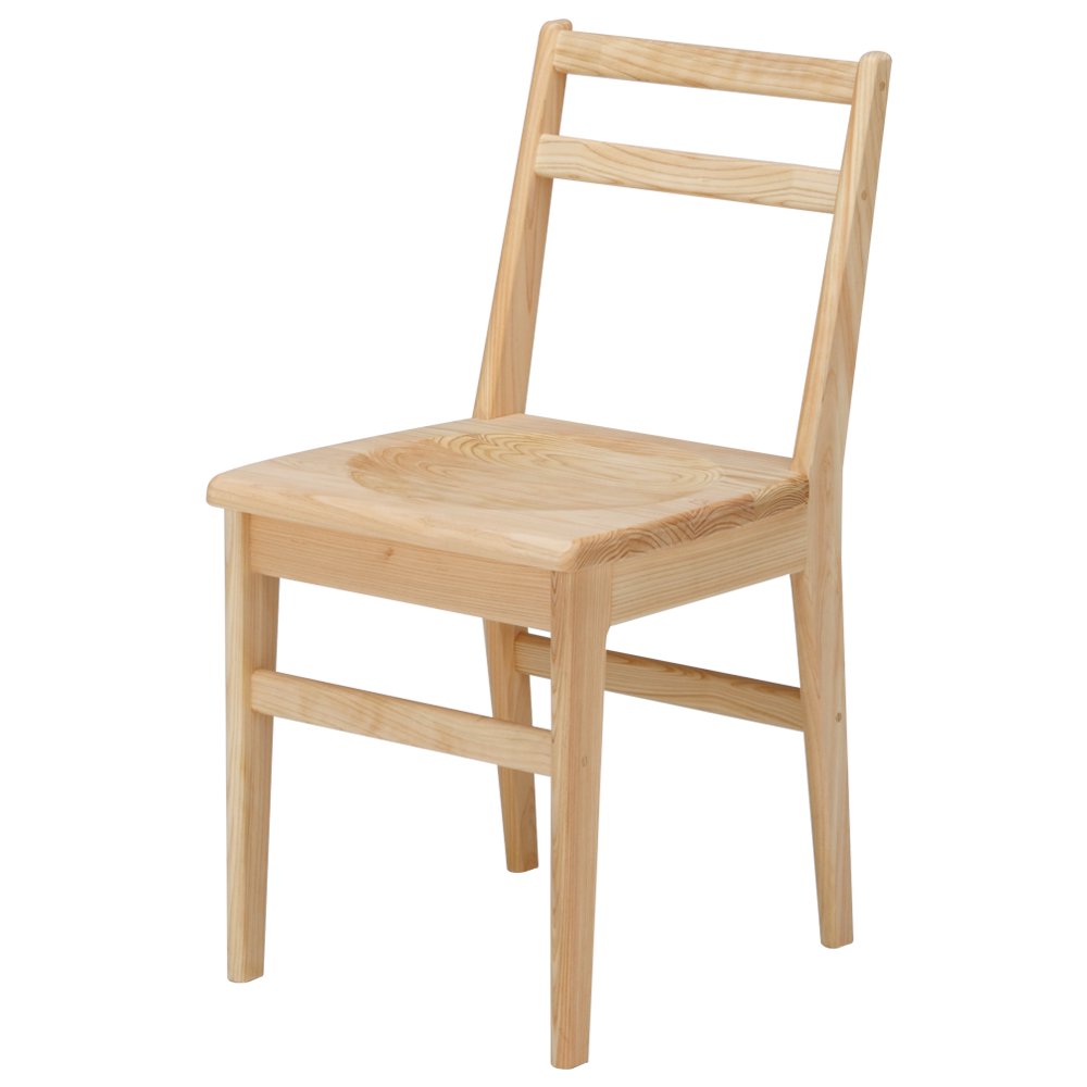 ライトチェア｜軽い椅子｜木製椅子/リビング/ダイニング｜ひのき無垢家具｜ヒノキクラフト