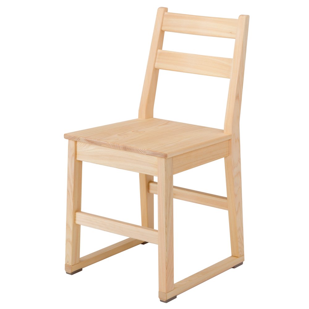 STチェア｜床（畳）を傷つけない椅子｜木製椅子/リビング/ダイニング