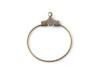 brass hoop holder 20mm AG 4/lot