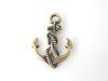 anchor pewter charm