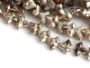 vintage silver motif nailhead beads 24/lot