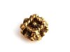 French vintage gold decorative button