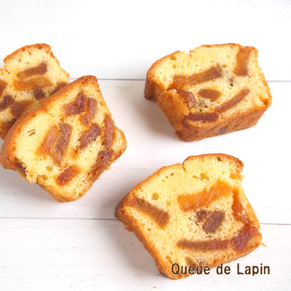 キャラメル煮りんごのパウンドケーキ メッセージクッキーと季節の焼き菓子 Queue De Lapin クー ド ラパン