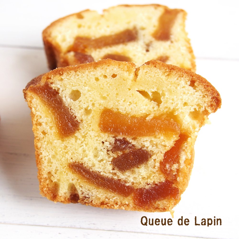 キャラメル煮りんごのパウンドケーキ メッセージクッキーと季節の焼き菓子 Queue De Lapin クー ド ラパン