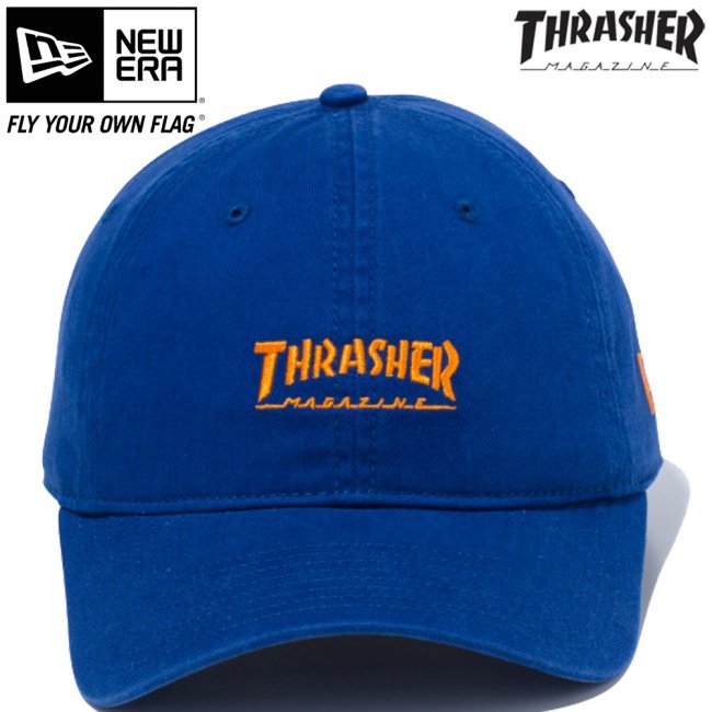 THRASHER キャップ 帽子 ネイビー - キャップ