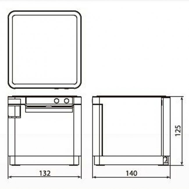 スター精密 据え置き型感熱式プリンター mCollection mC-Print3 MCP31LB BK JP WebPRNT USB  Ethernet Bluetooth DK MFi ブラック - C.I.O. 本店