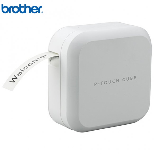 ブラザー ラベルライター P-touchシリーズ P-TOUCH CUBE PT-P710BT USB Bluetooth接続 ホワイトの画像