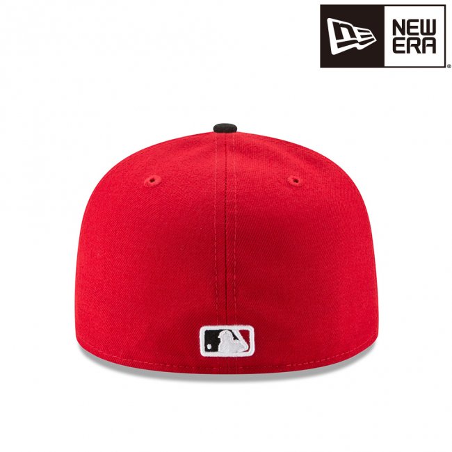 ニューエラ 59FIFTY MLBオンフィールド シンシナティレッズ ロード