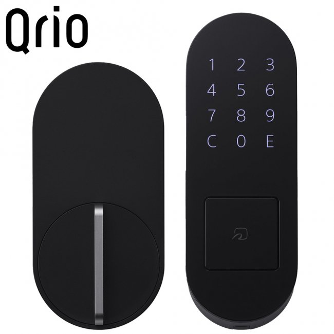 キュリオロック Q-SL2 セット(キュリオパッド付) ブラック Qrio lock Q-SL2 set (Qrio Pad) Blackの画像