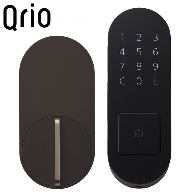 キュリオロック Q-SL2/T セット(キュリオパッド付き) ブラウン Qrio Lock Q-SL2/T Set (Qrio Pad) Brownの画像
