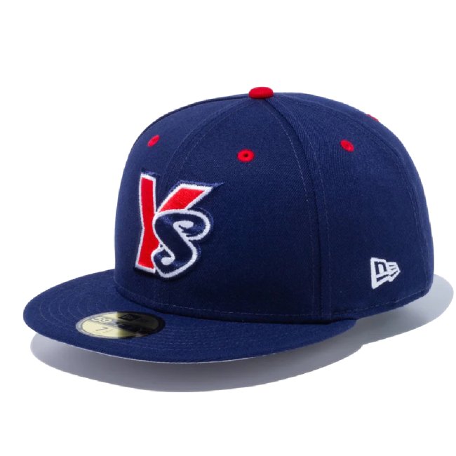 ニューエラ 59FIFTY NPBクラシック ヤクルトスワローズ ライトネイビー