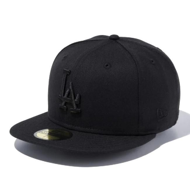 競売 ニューエラ ブラック ロサンゼルス・ドジャース 59FIFTY 帽子