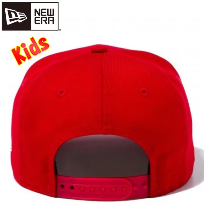 ニューエラ Child 9FIFTY ロサンゼルス・エンゼルス レッド チーム