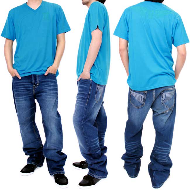 【SALE】リッチ ヤング S/S Tシャツ RY-SP10-13 ブルーの画像