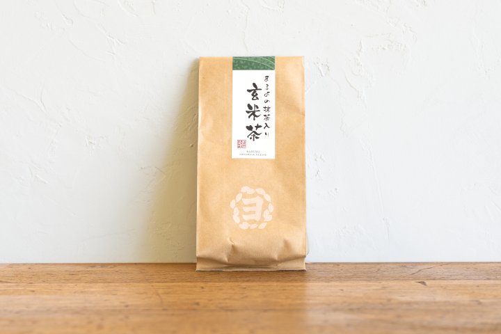 まるよの抹茶入玄米茶 200g袋詰 - まるよ茶屋オンラインショップ