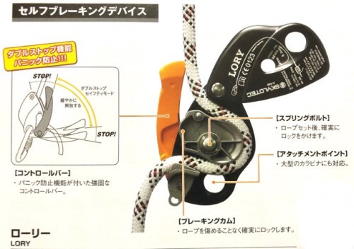 ローリー(LORY) - 『Work & Rescue & Climbing Gear Shop』ワーク