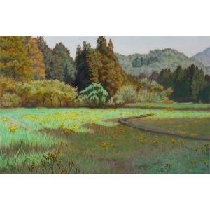 油絵「雨上がり」P4号 油絵「雨上がり」P4号 小川泉 on X: