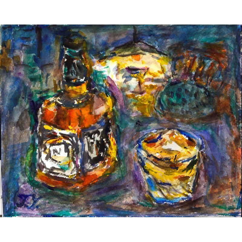 水彩画 Innertrip No.24 8号 水彩画 Innertrip No.24 8号 美術品