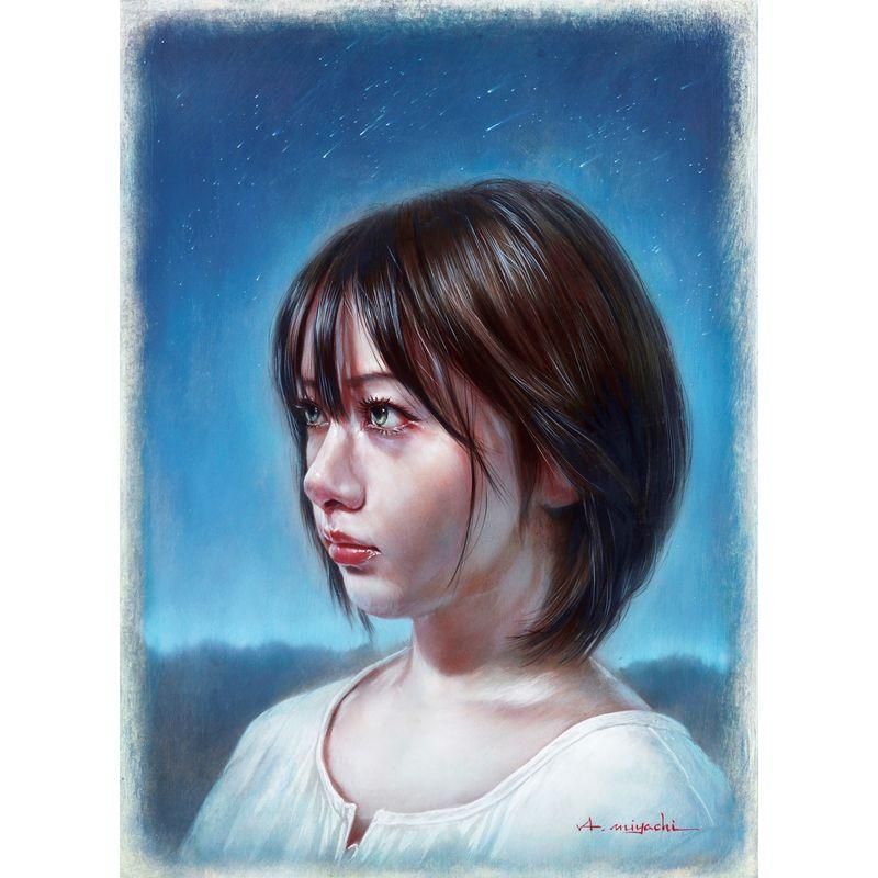 30万円です。星降る夜「絵画原画」 30万円です。星降る夜「絵画原画」 ゴッホ「星降る夜
