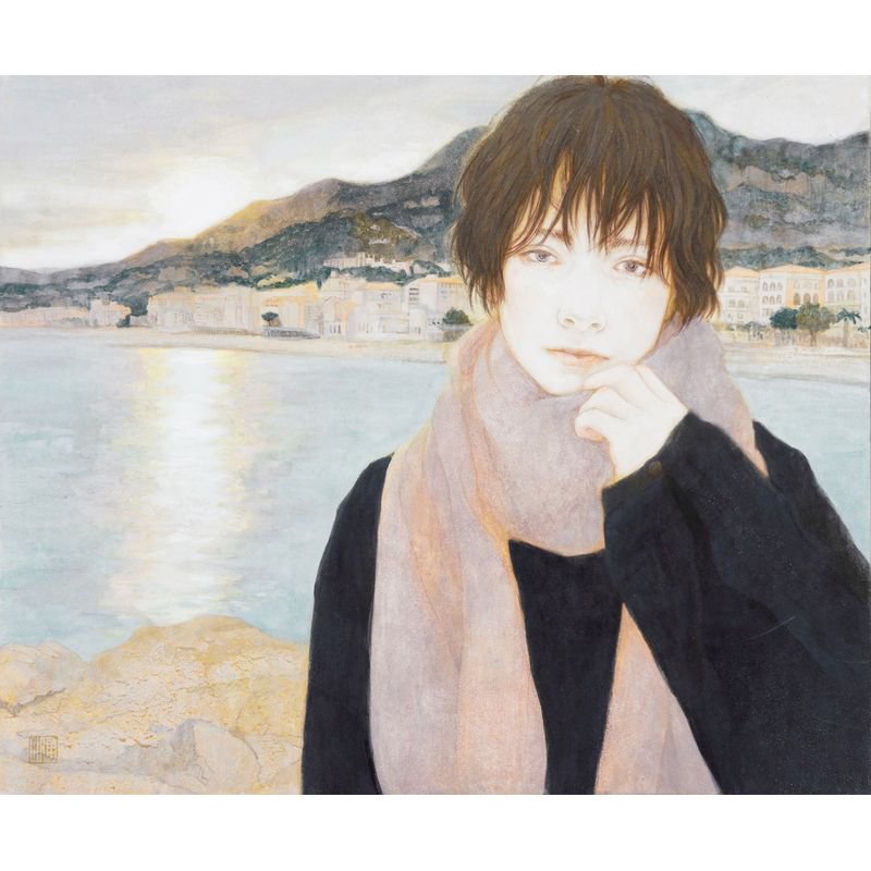 日本画】松原由加子□海鳴り/2013年の+clippysmile.com