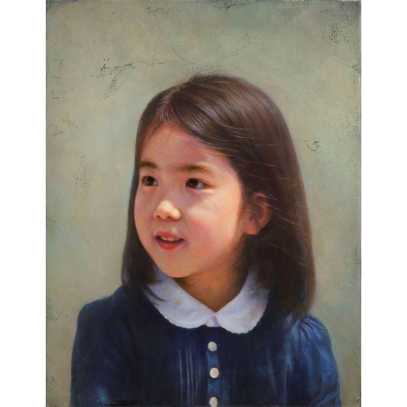 ☀️金 登美☀️春陽会◇大型絵画◇油彩F20号◇評価 ぶ厚い