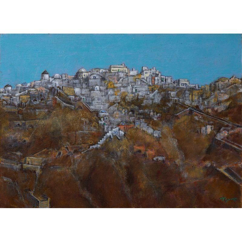 田原常崇 「伝説の島」 油彩4号 額付き - 一枚の繪オンラインショップ