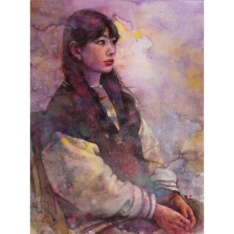 水彩画(人物)№211 水彩画(人物)№211 水彩画(人物)№211 商品検索 - 一枚の繪