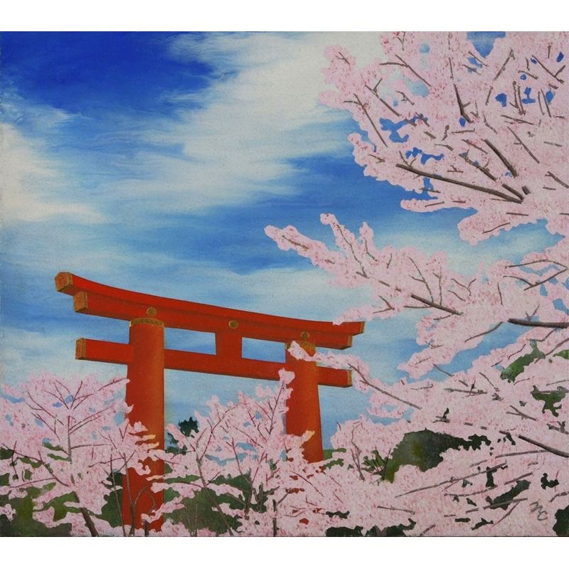 風景画 日本の風景 - 一枚の繪オンラインショップ