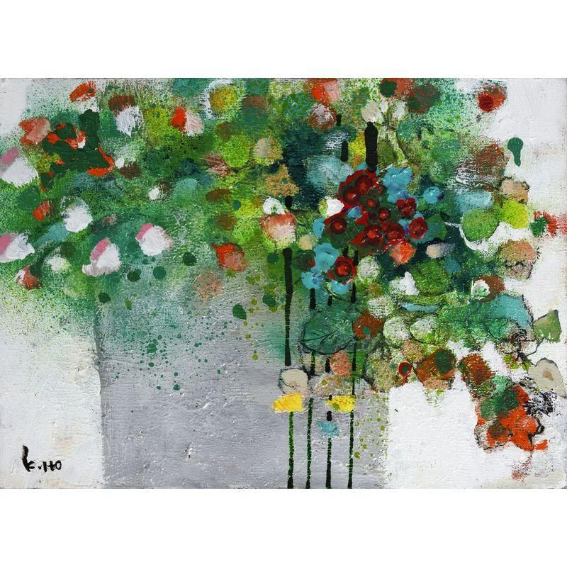 伊藤久美子 「朝の光」 油彩4号 - 一枚の繪オンラインショップ