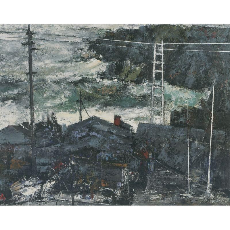 ［値下げ相談⭕️］風景画 油彩 H.S. 値下げ相談⭕️］風景画 油彩 H.S. Huge Sale Stock