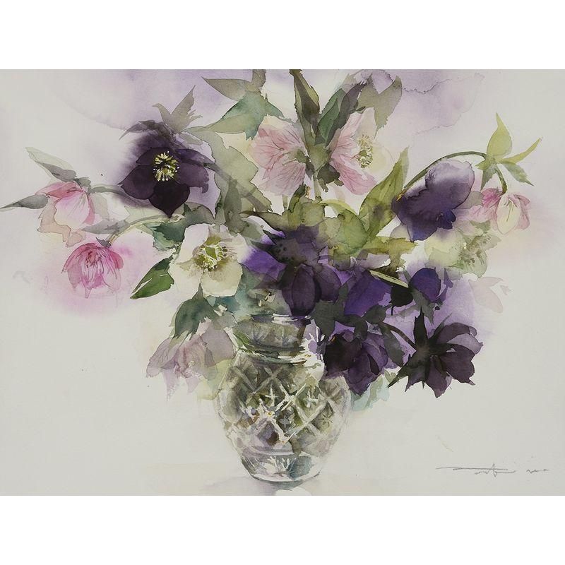 花・静物画 - 一枚の繪オンラインショップ