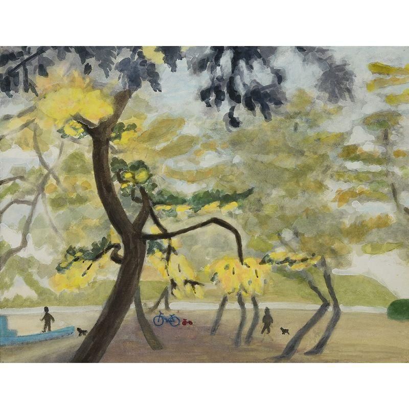 水彩画　函館の風景　透明水彩　水彩画　アート　美術品　風景画　長崎 hq720.jpg?sqp=-