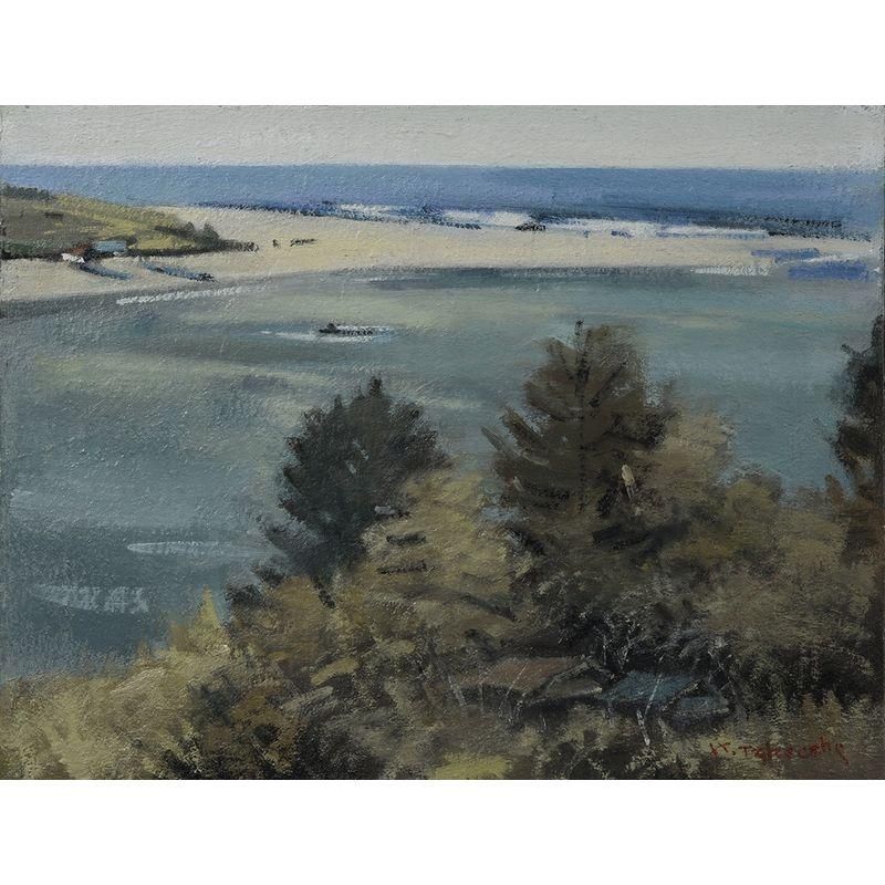 Amazon.co.jp: 絵画 山川の森インテリア 絵画 美しい自然の風景